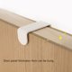 thumbnail image 4 of Organizador versátil para puerta, ganchos resistentes para colgar sobre la puerta, construcción de metal resistente, perfecto para sala de estar, baño, dormitorio, cocina, colgar ropa, toallas,, 4 of 5