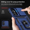 thumbnail image 3 of for Samsung Galaxy A25 5G Case with Camera Lens Cover, HD Screen Protector, 10 FT Military Grade Drop Protection, Magnetic Ring Holder Kickstand Protective Phone Case for Galaxy A25 5G ,Navy Blue, 3 of 12