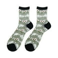 thumbnail image 2 of Chaussettes Fines en Patchwork Respirantes pour Femmes, 2 of 6