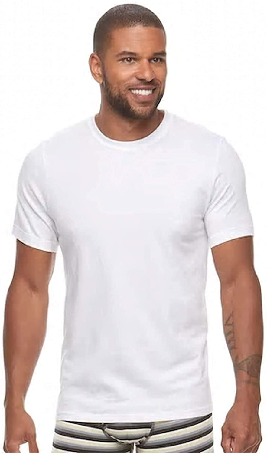 Jockey Crew Neck T-Shirt 6-Pack Large White - Walmart.com