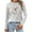 #02 White, variant on Busydd Womens Valentines Day Shirt Fashion Love Heart Graphic Valentines Blouses Casual Comfort Long Sleeve Round Neck Tee Tops Valentines Day Gifts for Women