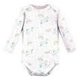 thumbnail image 4 of Hudson Baby Cotton Long-Sleeve Bodysuits, 3-Pack, Newborn- 24 Months, 4 of 5