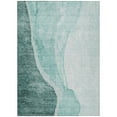 thumbnail image 2 of Addison Rugs Chantille Indoor/Outdoor Transitional Abstract Teal Washable Rectangle Rug, 9' x 12', 2 of 6