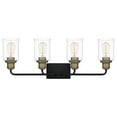 thumbnail image 4 of Quoizel Lighting - Cox - 4 Light Bath Vanity In Transitional Style-10.5 Inches, 4 of 5