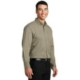 thumbnail image 4 of Long Sleeve Twill Shirt. S600T, 4 of 6