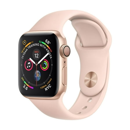 Pre-Owned Used Apple Watch Series 4 - 40mm - GPS- Gold - Pink Sport Band (Used )