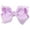 2# Dark Pink, variant on Girl Hair Clip Bow Bowknot Kids Duckbill Solid Hair Accessory Gift