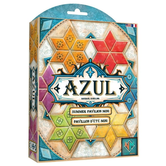 Azul Mini – Summer Pavilion – Family Strategy Board Game – Bilingual Edition
