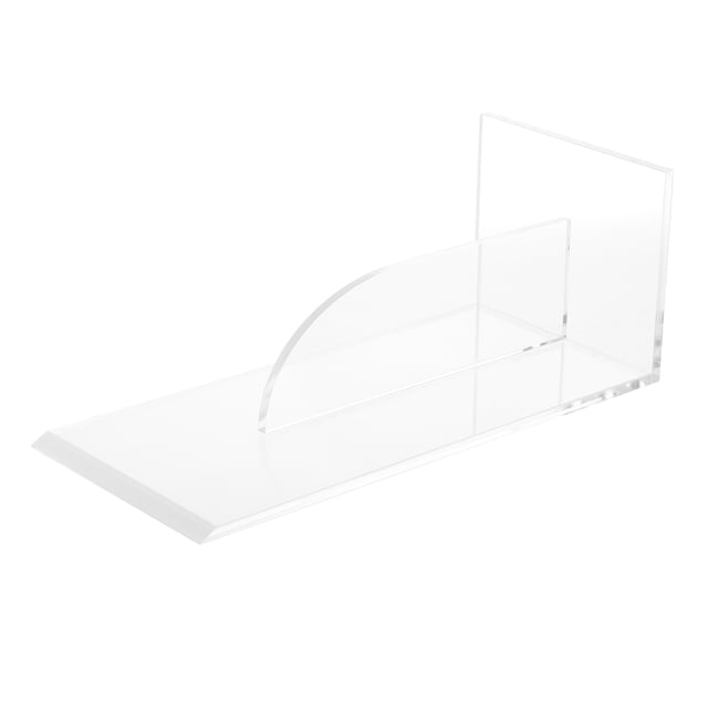 1 pieza de raspador acrílico para pasteles, crema, adulador para pasteles, más suave para panadería (transparente)