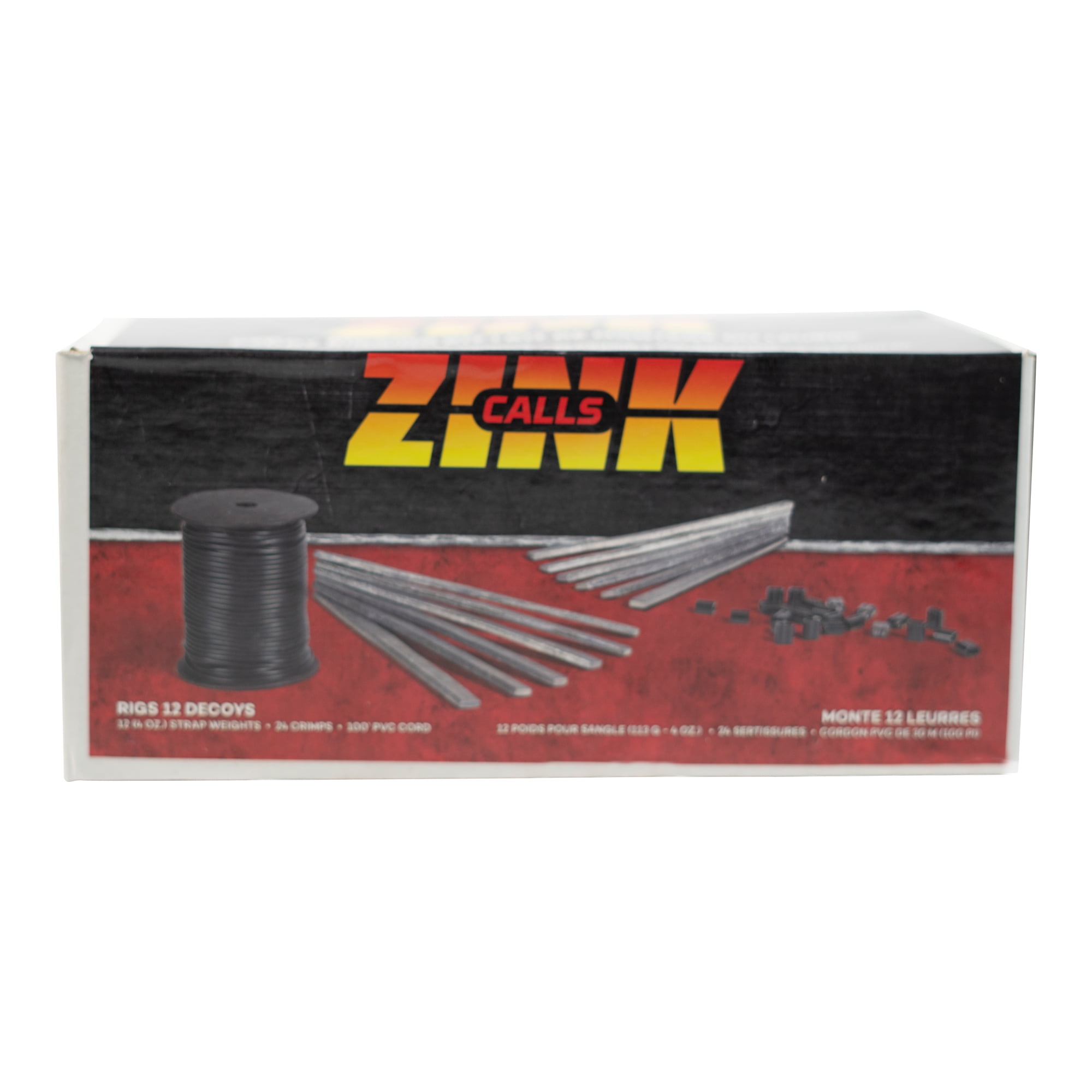Zink Decoy Rigging Kit with 4oz Weights, 200ft Sturdy PVC Line, 24 Line Crimps - Model ZNKAY021W