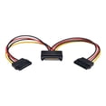 thumbnail image 1 of Eaton Tripp Lite Series 6 Po Serial ATA SATA Power Y Splitter Cable Adapter 15Pin M/F 6 Pouces, 1 of 3
