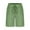 Green, variant on Zimjoy Men's Cotton Blend Casual Shorts 5 Inch Inseam Lightweight Elastic Waist Drawstring Summer Beach Shorts with Pockets, Black L