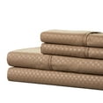 thumbnail image 2 of Brushed Microfiber Sheets Set- 3 Piece Bed Linens by Somerset Home (Taupe, Full), 2 of 5