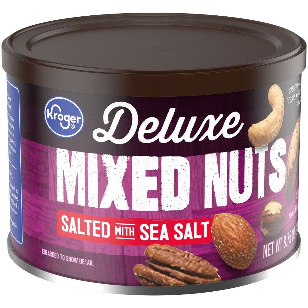 KR Deluxe Sea Salted Mixed Nuts 8.75 oz - Pack of 3