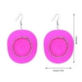halloween-2024-new-shiny-rhinestone-pink-cowboy-hat-earrings-western