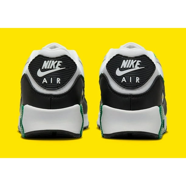 Nike Air Max 90 White Malachite Green Black FB9658-102 Men's