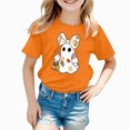 thumbnail image 2 of TOWED22 Toddler Girls Boys Halloween Shirts Cutest Graphic T-Shirts Kid Spooky Season Outfits Tees Tops, 2 of 6