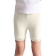 thumbnail image 2 of Girls High Waisted Athletic Biker Shorts - Kids Yoga Dance Gymnastics Comfy Workout Shorts, 2 of 3