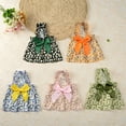 thumbnail image 7 of GASTROPOD Dog Dresses for Small Dogs Girl,Polyester Fiber Printed Everyday Dress Pet Clothes,Comfortable Fit with Flower Dog Dresses,Black,Xs, 7 of 7