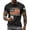 Black #065, variant on 4th of July Shirts Men Plus Size Short Sleeve T Shirts Loose USA Flag Print Tops Independence Day Patriotic Pullover USA 250th Anniversary Celebration Party Crew Neck 1776-2026 Tees Gray 2XL