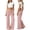 Z03-Pink, variant on Women's Leggings Plus Size Pull on Pants Casual Yoga Pants Flare Leggings Bell Bottom for Workout Running Athletic Activewear