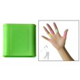 thumbnail image 4 of Soft Golf Finger Sleeves Silicone absorbs your sweat Protector Support Wrap Green 27mm, 4 of 9