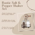 thumbnail image 3 of Rustic Galvanized Metal Windmill Salt and Pepper Shaker Set, 3 of 7