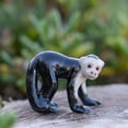 thumbnail image 3 of Little Critterz Black Monkey Headed Capuchin "Friar" - Hand-painted Home Decor Animal Decorative Figurine  - Miniature Porcelain Figurine, 3 of 3