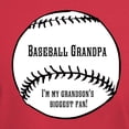 thumbnail image 3 of CafePress - Baseball Grandpa Dark T Shirt - Men's Classic Graphic Cotton T-Shirt, 3 of 4