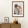thumbnail image 2 of Unique Bargains 2 Packs Picture Frames Walnut Color 8x10/10x12, 2 of 5