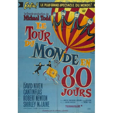 Around The World In 11x17 Movie Poster French Around The World In 11x17 Movie Poster French