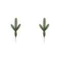 thumbnail image 2 of Youkk 30X Artificial Pine Faux Plant Fake Branches Workmanship Ornament Type 4 2Set, 2 of 6