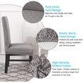 thumbnail image 4 of Dining Chair Cover Set Stretch Dining Chair Slipcovers Removable Washable Chair Protector Covers for Dining Room Home Wedding Banquet Party Hotel Decor (Grey 06, 6 Pack), 4 of 8