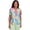MULTI GREEN, variant on Alfred Dunner Womens Textured Tropical Beaded Neck Top