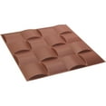 thumbnail image 6 of Ekena Millwork 19 5/8"W x 19 5/8"H Baile EnduraWall Decorative 3D Wall Panel, Universal Pearl Metallic Champagne Pink (Covers 2.67 Sq. Ft.), 6 of 6