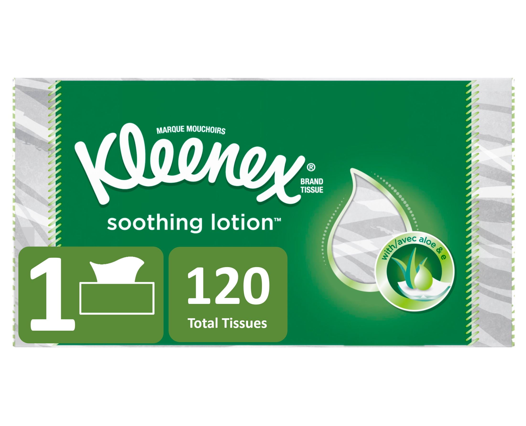 Kleenex Multicare Facial Tissues 80 Tissues per Box 6 Packs Large Tissues 