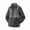 Dark Gray, variant on Men's UPF50+ Sun Protection Windbreaker Athletic Shell Jacket Stand Collar Lightweight Color Block Coat for Hiking Running Travel Fall, Black, M