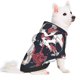 thumbnail image 2 of Balery Gothic Skulls And Roses Sudadera con Capucha para Perros Pequeños – Ropa para Mascotas, Disfraz para Perros y Gatos, Ideal para Fiestas y Cosplay-X-Small, 2 of 7