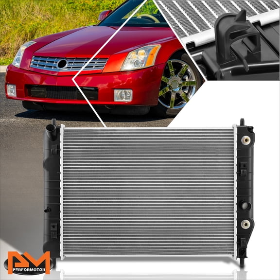PM PERFORMOTOR Aluminum Core Factory Style Cooling Radiator for 04-09 Cadillac XLR DPI-2715