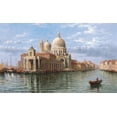 thumbnail image 2 of Alighieri, Giovanni 32x21 White Modern Wood Framed Museum Art Print Titled - Venice I, 2 of 4