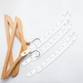 thumbnail image 3 of 40 pcs  Non-slip Plastic Hanger Strips Closet Organizer Coat Hanger Connection Strips, 3 of 6
