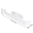 thumbnail image 2 of Tineasur 5-Piece White Bathroom Wall Organizer and Shoe Storage Rack, Space-Saving Design for Hallway and Parent Use, 2 of 5