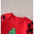 thumbnail image 4 of ATAIKU Merry Christmas Infant Baby Boy Girl Cotton Outfit Newborn Infant Xmas Romper Jumpsuit with Hat 9-12 Months, 4 of 9