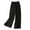 Black, variant on Womens Baggy Pants Women's Cotton And Linen Solid Color Drape Casual Fashion Oversized Pants Brown