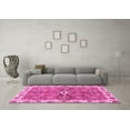 thumbnail image 3 of Ahgly Company Indoor Rectangle Oriental Pink Traditional Area Rugs, 5' x 7', 3 of 4