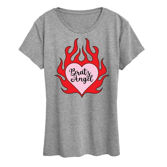 Bratz - Bratz Angel - Flames - Women's Short Sleeve Graphic T-Shirt