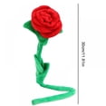 thumbnail image 1 of Finale Effacer! Simulation Tournesol Fenêtre Fleur Peluche Rideau Boucle Rose Fleur Décoration Bleu, 1 of 6