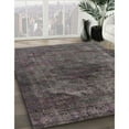 thumbnail image 2 of Ahgly Company Indoor Rectangle Mid-Century Modern Charcoal Gray Oriental Area Rugs, 5' x 8', 2 of 6