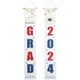thumbnail image 1 of KAKOWELY 1 par de pareados de graduación, pareados de graduación, pancarta para puerta, pancarta para puerta principal, decoración para fiesta de graduación, 1 of 5