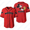 thumbnail image 3 of 2024 New Arriavl MINISO&amp;  Summer Minnie Mouse   Baseball Jersey Baseball Edition Jersey Fans Kit Special Button-up Kit Aoxiang, 3 of 5